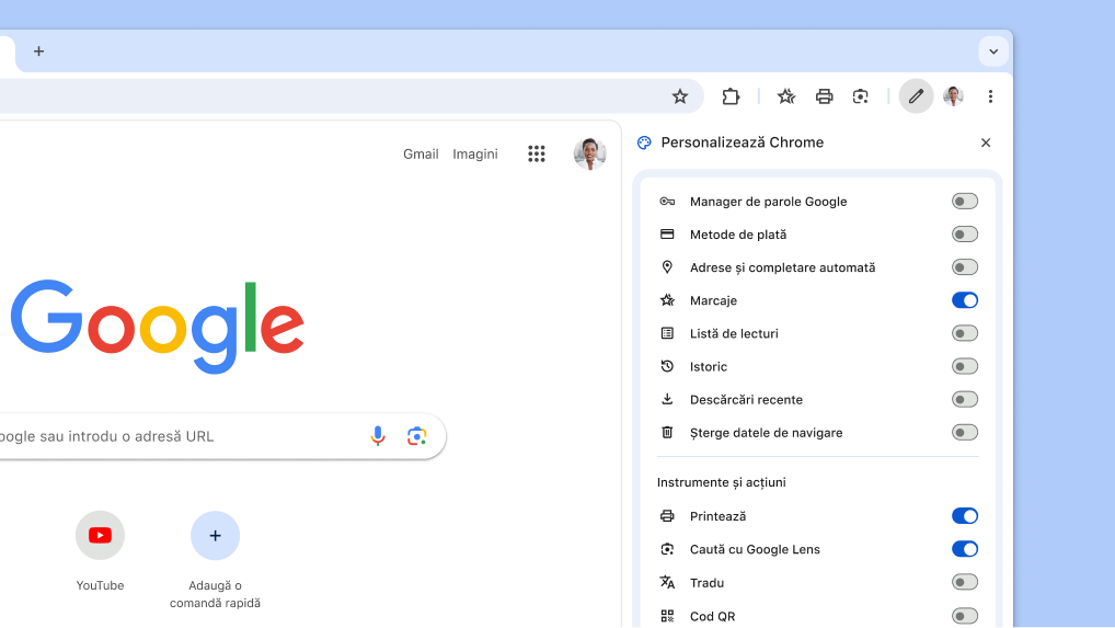 O nouă modalitate de a personaliza bara de instrumente