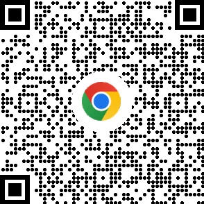 Codul QR pentru a descărca browserul Chrome pe dispozitivele mobile
