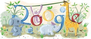 Logo Google 2008-2009